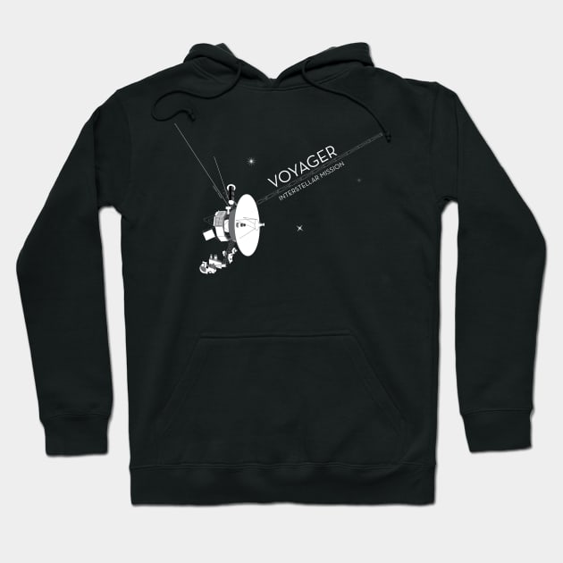 NASA Voyager Hoodie by monkeyminion